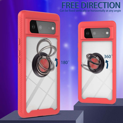 Starry Sky Solid Color Series Shockproof PC + TPU Protective Case with Ring Holder & Magnetic Function, For Google Pixel 6, For Google Pixel 6 Pro, For Samsung Galaxy A03s 166mm