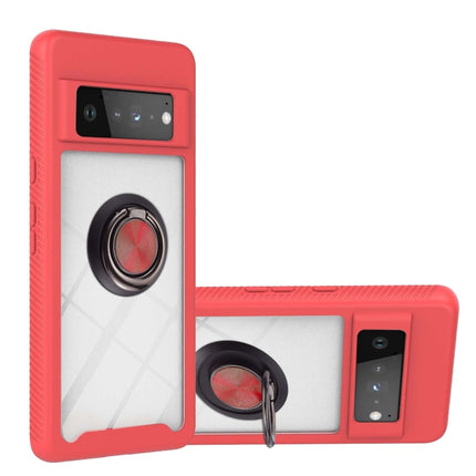 Starry Sky Solid Color Series Shockproof PC + TPU Protective Case with Ring Holder & Magnetic Function, For Google Pixel 6, For Google Pixel 6 Pro, For Samsung Galaxy A03s 166mm