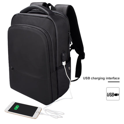 SJ01 Business Casual Computer Backpack with USB Charging Port