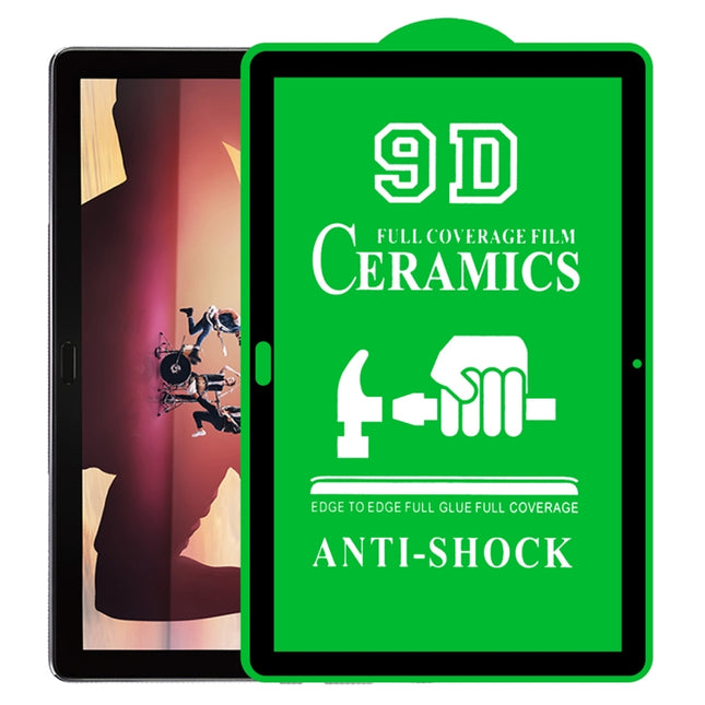 9D Full Screen Full Glue Ceramic Film, For Lenovo Tab M10 TB-X605L 10.1 inch (1 PC), For Huawei Enjoy Tablet 2 10.1 inch (1 PC), For Lenovo Tab M8 8 inch (1 PC), For Huawei MediaPad M5 Lite 10.1 inch (1 PC), For Lenovo Tab M7 7 inch (1 PC)             ...