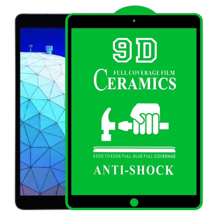 9D Vollbild-Keramikfolie mit Vollkleber, für iPad 4/3/2 9,7 Zoll (1 PC), für iPad 10.2 2021/2020/2019 (1 PC), für iPad Pro 10.5 / Air 3 (1 PC), für iPad mini 3/2/1 (1 PC), für iPad mini 2019/4 (1 PC), für iPad Pro 9,7 Zoll (1 PC)