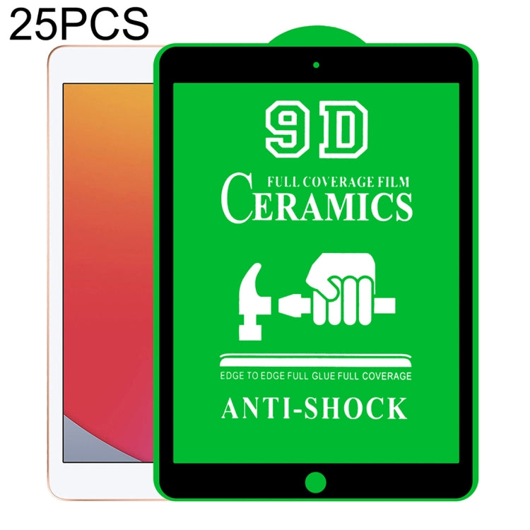 25 PCS 9D Full Screen Full Glue Ceramic Film