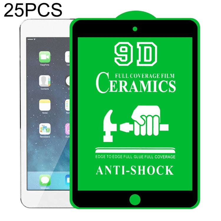 25 PCS 9D Full Screen Full Glue Ceramic Film
