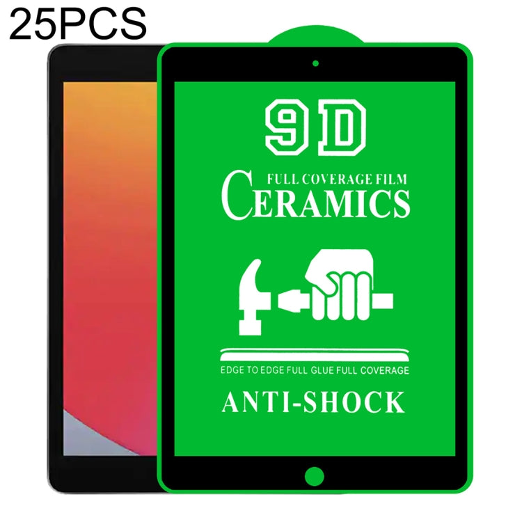 25 PCS 9D Full Screen Full Glue Ceramic Film
