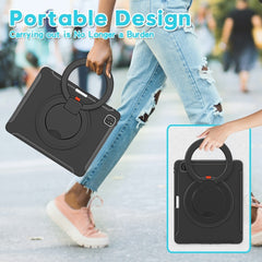 Shockproof TPU + PC Protective Case with 360 Degree Rotation Foldable Handle Grip Holder & Pen Slot, For iPad Pro 12.9 2020 / 2018, For Samsung Galaxy Tab S6 Lite 10.4 inch P610, For Samsung Galaxy Tab A 8.0 2019 T290