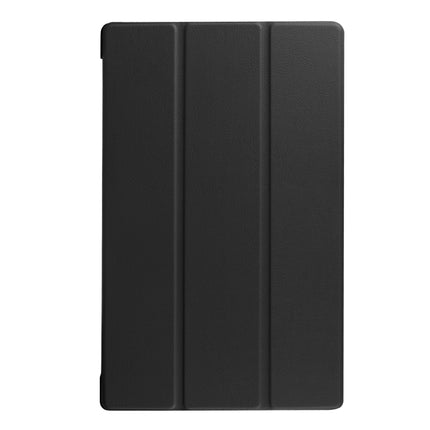 For Amazon Kindle Fire HD 10 2017 / 2019Custer Texture Horizontal Flip Leather Case with Three-folding Holder & Sleep / Wake-up Function, For Amazon Kindle Fire HD 10