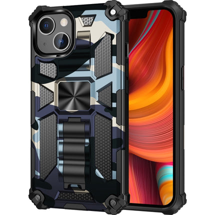 Funda protectora magnética de TPU + PC a prueba de golpes con armadura de camuflaje con soporte, para iPhone 13 Pro Max, para iPhone 13, para iPhone 13 Pro, para iPhone 13 mini, para Motorola Moto G Stylus 5G, para OnePlus Nord N200 5G