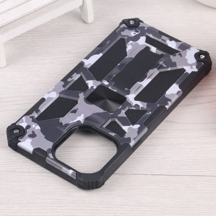 Funda protectora magnética de TPU + PC a prueba de golpes con armadura de camuflaje con soporte, para iPhone 13 Pro Max, para iPhone 13, para iPhone 13 Pro, para iPhone 13 mini, para Motorola Moto G Stylus 5G, para OnePlus Nord N200 5G