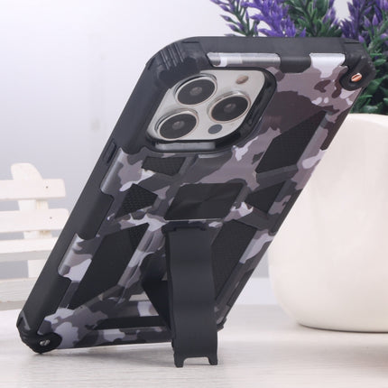 Camouflage Armor Stoßfeste TPU + PC Magnetische Schutzhülle mit Halterung, Für iPhone 13 Pro Max, Für iPhone 13, Für iPhone 13 Pro, Für iPhone 13 mini, Für Motorola Moto G Stylus 5G, Für OnePlus Nord N200 5G