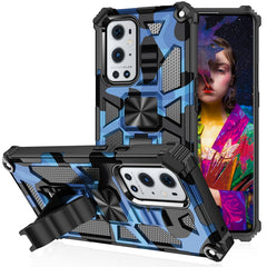 Camouflage Armor Shockproof TPU + PC Magnetic Protective Case with Holder, For iPhone 13 Pro Max, For iPhone 13, For iPhone 13 Pro, For iPhone 13 mini, For Motorola Moto G Stylus 5G, For OnePlus Nord N200 5G