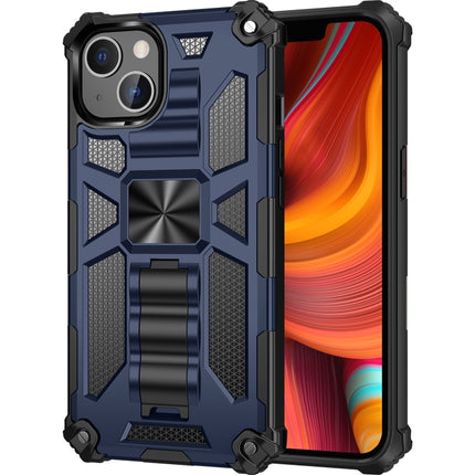 Armor Shockproof TPU + PC Magnetic Protective Case with Holder