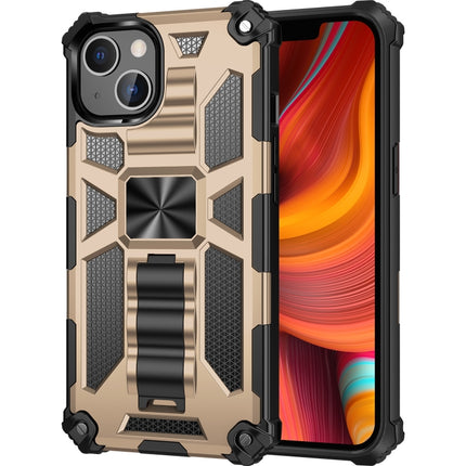 Armor Stoßfeste TPU + PC Magnetische Schutzhülle mit Halterung, Für iPhone 13 mini, Für iPhone 13, Für iPhone 13 Pro, Für iPhone 13 Pro Max