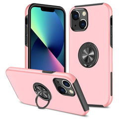 Funda protectora magnética a prueba de golpes de PC + TPU con soporte de anillo invisible, para iPhone 13 mini, para iPhone 13, para iPhone 13 Pro, para iPhone 13 Pro Max