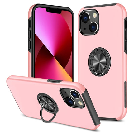 PC + TPU Shockproof Magnetic Protective Case with Invisible Ring Holder, For iPhone 13 mini, For iPhone 13, For iPhone 13 Pro