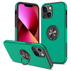 Funda protectora magnética a prueba de golpes de PC + TPU con soporte de anillo invisible, para iPhone 13 mini, para iPhone 13, para iPhone 13 Pro, para iPhone 13 Pro Max