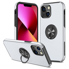 Funda protectora magnética a prueba de golpes de PC + TPU con soporte de anillo invisible, para iPhone 13 mini, para iPhone 13, para iPhone 13 Pro, para iPhone 13 Pro Max