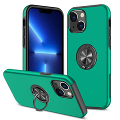 Funda protectora magnética a prueba de golpes de PC + TPU con soporte de anillo invisible, para iPhone 13 mini, para iPhone 13, para iPhone 13 Pro, para iPhone 13 Pro Max