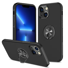 Funda protectora magnética a prueba de golpes de PC + TPU con soporte de anillo invisible, para iPhone 13 mini, para iPhone 13, para iPhone 13 Pro, para iPhone 13 Pro Max