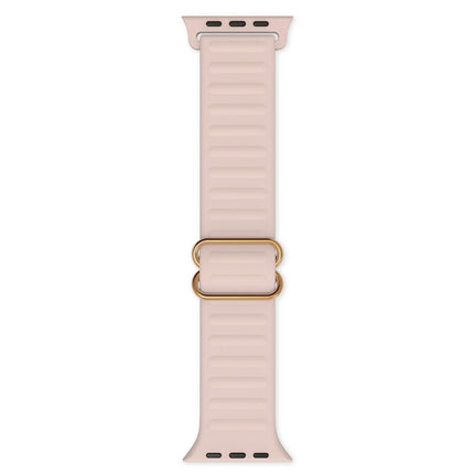 Japanese Word Buckle Silicone Replacement Watchband For Apple Watch Series, 7 45mm / 6 & SE & 5 & 4 44mm / 3 & 2 & 1 42mm