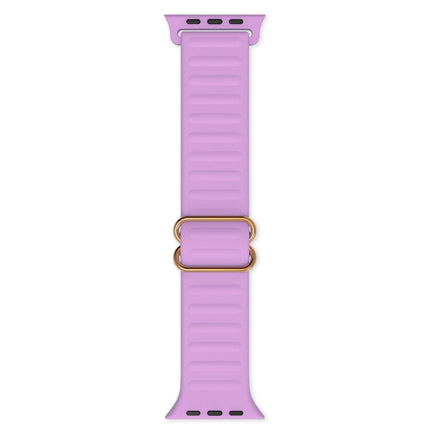 Japanese Word Buckle Silicone Replacement Watchband For Apple Watch Series, 7 45mm / 6 & SE & 5 & 4 44mm / 3 & 2 & 1 42mm