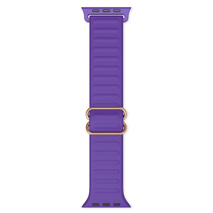Japanese Word Buckle Silicone Replacement Watchband For Apple Watch Series, 7 45mm / 6 & SE & 5 & 4 44mm / 3 & 2 & 1 42mm