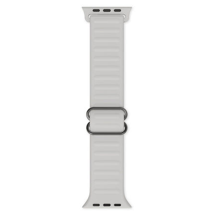 Japanese Word Buckle Silicone Replacement Watchband For Apple Watch Series, 7 45mm / 6 & SE & 5 & 4 44mm / 3 & 2 & 1 42mm