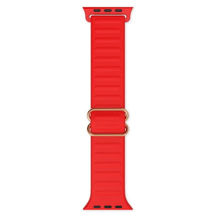 Japanese Word Buckle Silicone Replacement Watchband For Apple Watch Series, 7 41mm / 6 & SE & 5 & 4 40mm / 3 & 2 & 1 38mm