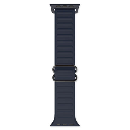 Japanese Word Buckle Silicone Replacement Watchband For Apple Watch Series, 7 41mm / 6 & SE & 5 & 4 40mm / 3 & 2 & 1 38mm