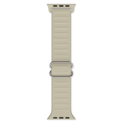 Japanese Word Buckle Silicone Replacement Watchband For Apple Watch Series, 7 41mm / 6 & SE & 5 & 4 40mm / 3 & 2 & 1 38mm