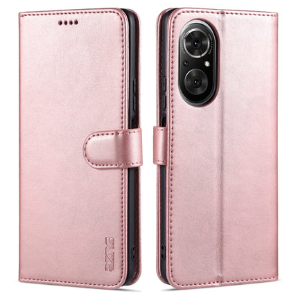 AZNS Skin Feel Calf Texture Horizontal Flip Leather Case with Card Slots & Holder & Wallet, For Honor 50 SE
