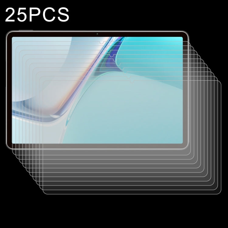 25 PCS 9H 2.5D Explosion-proof Tempered Glass Film