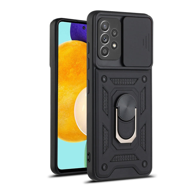 Sliding Camera Cover Design TPU+PC Protective Case, For Samsung Galaxy A52, For OPPO A93, For OPPO A94