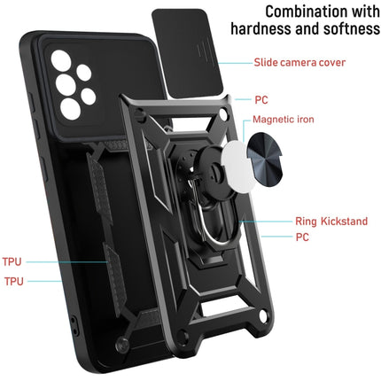 Sliding Camera Cover Design TPU+PC Protective Case, For Samsung Galaxy A52, For OPPO A93, For OPPO A94