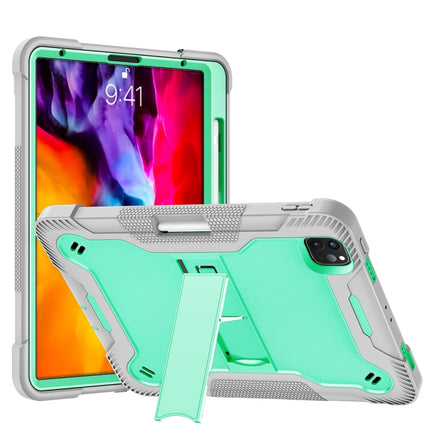 Funda protectora a prueba de golpes de silicona + PC con soporte, para iPad 10.2 2021/2020/2019, para iPad Pro 11 pulgadas 2020, para iPad mini (2019) / mini 4, para iPad 9.7 pulgadas (2017/2018)