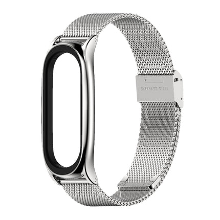 For Xiaomi Mi Band 6 / 5 Mijobs Milan Buckle Plus Stainless Steel Watch Band
