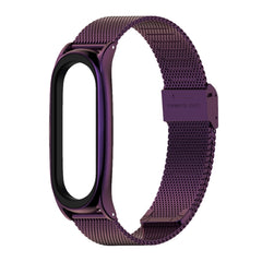 For Xiaomi Mi Band 6 / 5 / 4 / 3 Mijobs Milan Buckle Plus Stainless Steel Replacement Watchband