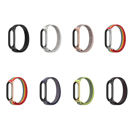 For Xiaomi Mi Band 6 / 5 / 4 / 3 Mijobs Nylon Loop Plus Strap Replacement Watchband