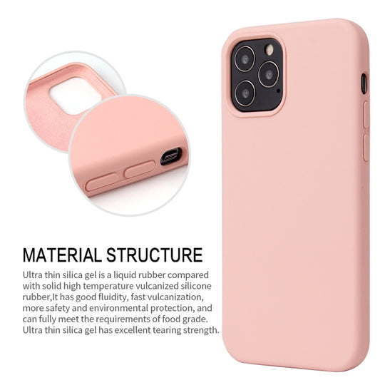 Solid Color Liquid Silicone Shockproof Protective Case, For iPhone 13 mini, For iPhone 13