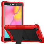 For Samsung Galaxy Tab A 8.0 2019 / Red + Black
