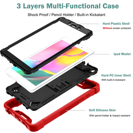 Silicone + PC Shockproof Protective Case with Holder, For Samsung Galaxy Tab A 8.0 2019, For Samsung Galaxy Tab A 8.4(2020), For Samsung Galaxy Tab A7 Lite T225/T220, For Samsung Galaxy Tab S6 Lite, For Samsung Galaxy Tab S7 FE                         ...