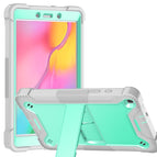 For Samsung Galaxy Tab A 8.0 2019 / Gray + Green