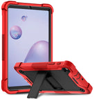 For Samsung Galaxy Tab A 8.4(2020) / Red + Black