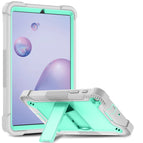 For Samsung Galaxy Tab A 8.4(2020) / Gray + Green