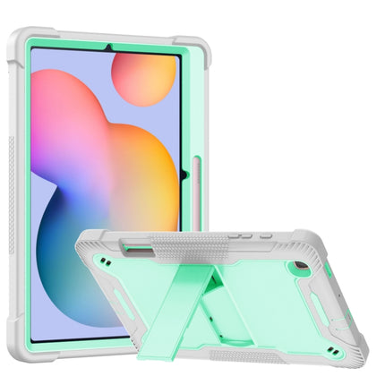Silicone + PC Shockproof Protective Case with Holder, For Samsung Galaxy Tab A 8.0 2019, For Samsung Galaxy Tab A 8.4(2020), For Samsung Galaxy Tab A7 Lite T225/T220, For Samsung Galaxy Tab S6 Lite, For Samsung Galaxy Tab S7 FE                         ...