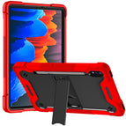 For Samsung Galaxy Tab S8 / Galaxy Tab S7 / Red + Black