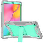 For Samsung Galaxy Tab A 10.1 (2019) / Gray + Green