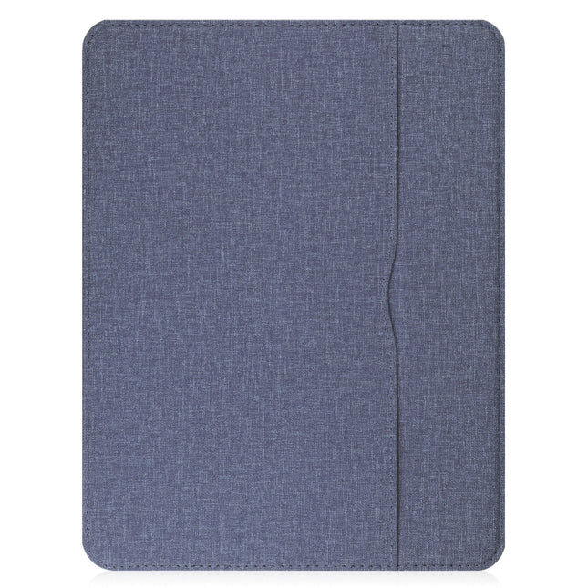 Funda de piel sintética con tapa horizontal y textura de tela de TPU con ranura para bolígrafo y soporte para iPad Pro de 11 pulgadas 2021/2020/2018