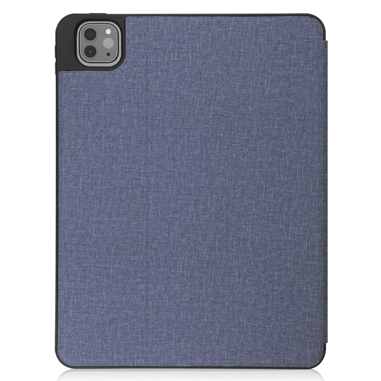 Cloth Texture TPU Horizontal Flip Leather Case with Pen Slot & Holder, For iPad Pro 11 inch 2021 / 2020 / 2018
