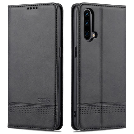 AZNS Magnetic Calf Texture Horizontal Flip Leather Case with Card Slots & Holder & Wallet, For OnePlus Nord CE 5G