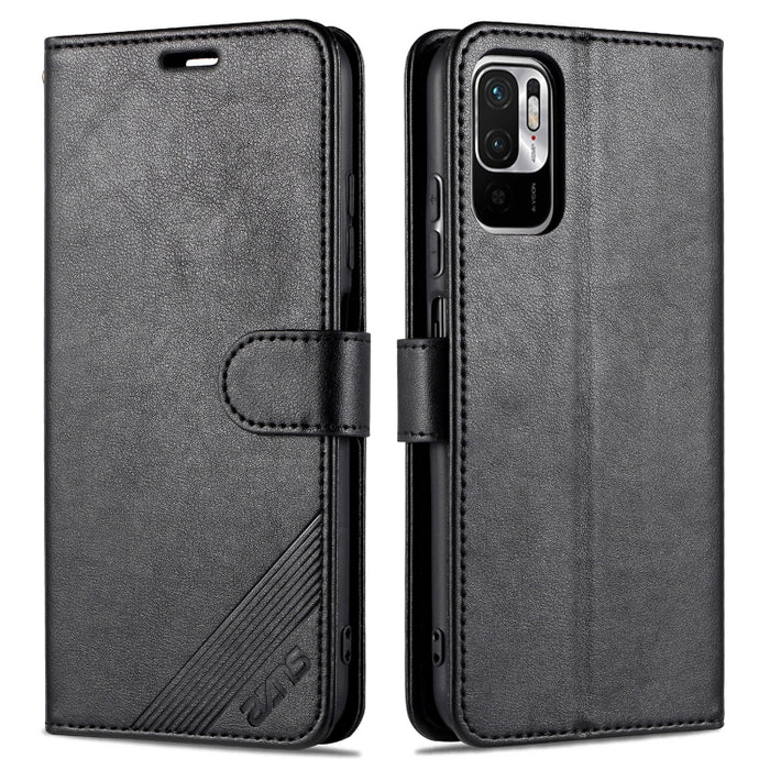 AZNS Sheepskin Texture Horizontal Flip Leather Case with Holder & Card Slots & Wallet, For Xiaomi Poco M3 Pro 5G / Redmi Note 10 5G, For Xiaomi Poco X3 GT / Redmi Note 10 Pro 5G